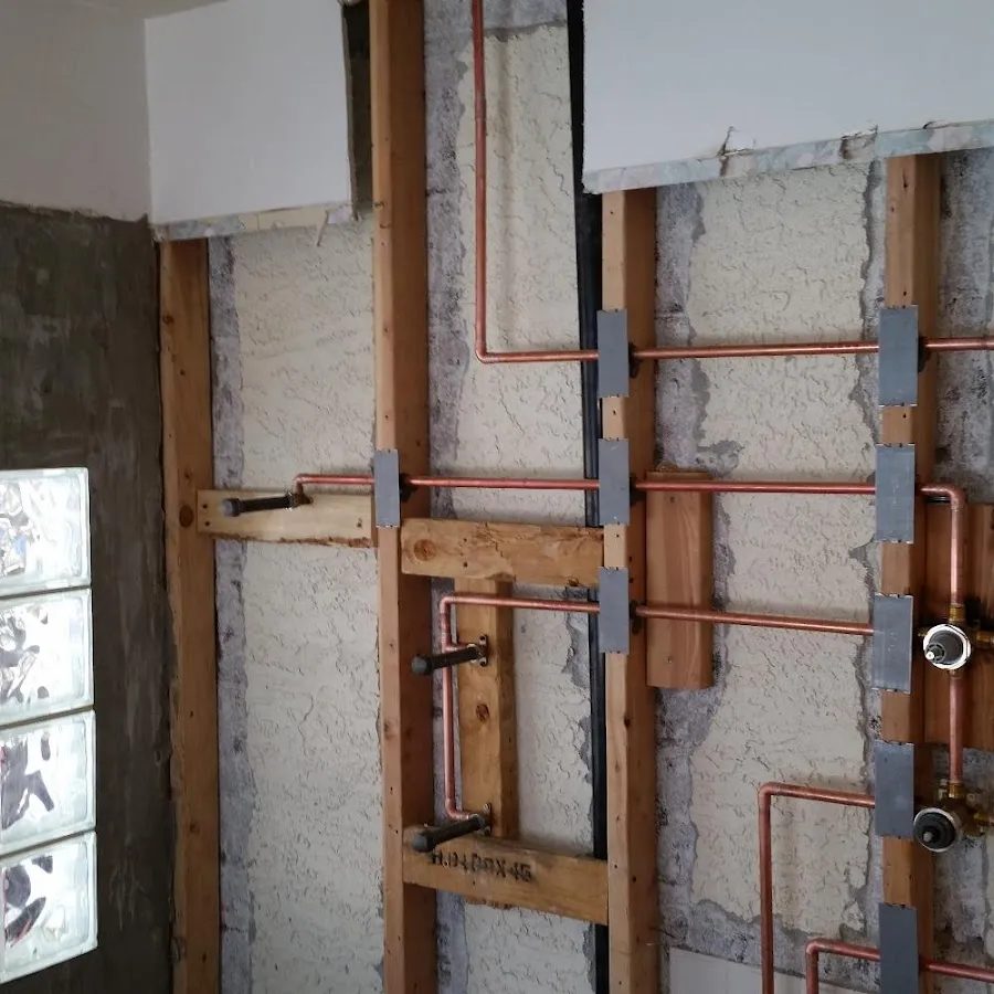 Copper pipe installation for Repiping in De Witt