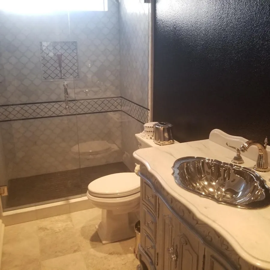 Professional plumbing work and bathroom remodeling in De Witt